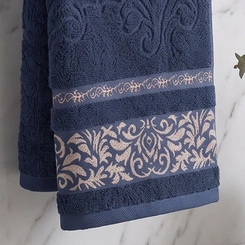 Toalha de Rosto Valletex Jacquard Gold