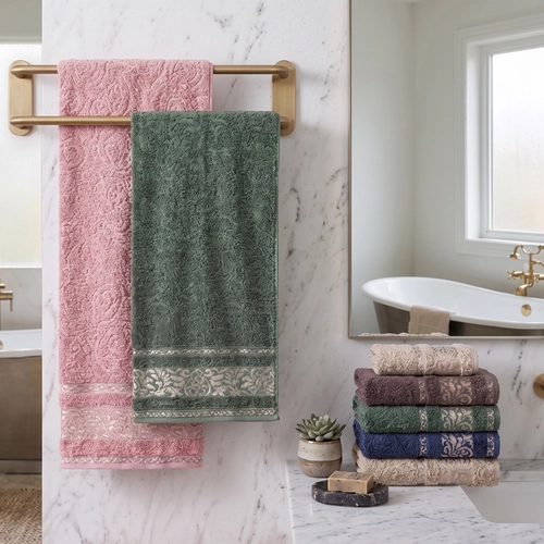 Toalha Banhão Valletex Jacquard Golden