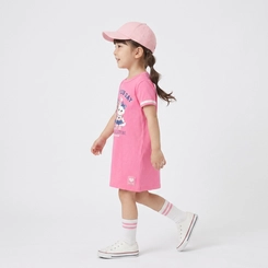 Vestido Infantil Menina Estilo Camiseta Upalôo