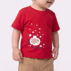 Conjunto Infantil Menino Blusa E Bermuda Upalôo