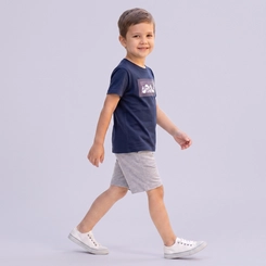 Conjunto Infantil Menino Camiseta E Bermuda Upalôo