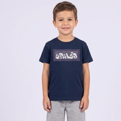 Conjunto Infantil Menino Camiseta E Bermuda Upalôo