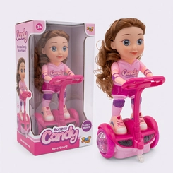 Boneca Candy Hoverboard Com Luzes E Música