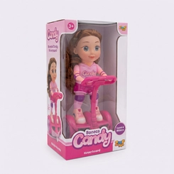 Boneca Candy Hoverboard Com Luzes E Música