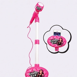 Microfone De Palco Infantil Emilly Vick Com Som E Luz