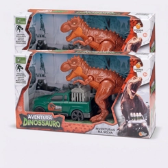 Kit Aventura Jurássica Scape Car Dinossauro