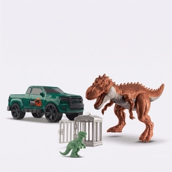 Kit Aventura Jurássica Scape Car Dinossauro
