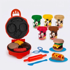 Kit Massinha Mickey Sanduicheira Com Acessórios Cotiplás