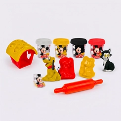 Kit Massinhas Mickey Pets Com Acessórios Cotiplás