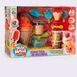 Kit Sorveteria De Massinha Com Acessórios