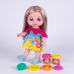 Boneca Baby's Collection Confeiteira Com Kit Massinha
