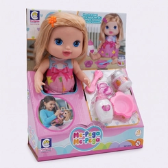Boneca Me Pega Com Acessórios Cotiplás