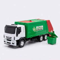Caminhão De Brinquedo Iveco Serviço De Limpeza