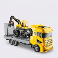 Caminhão Truck Services Com Escavadeira