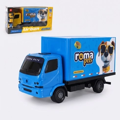 Caminhão De Brinquedo Urban Baú Pets