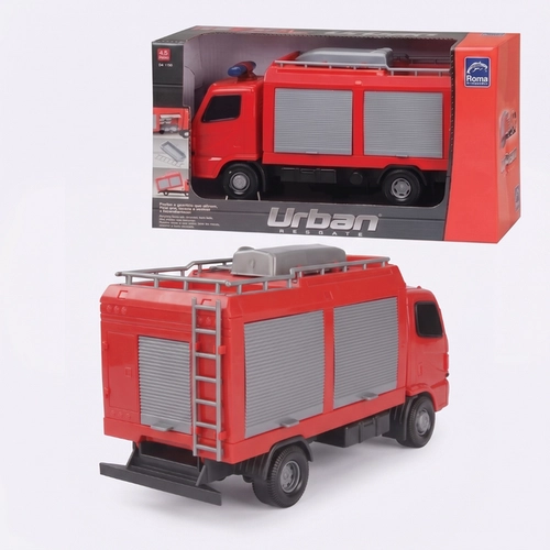 Caminhão De Brinquedo Urban Resgate Com Acessórios