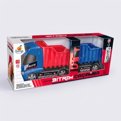 Caminhão De Brinquedo Bitrem Caçamba